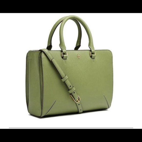 Tory Burch Handbags - Tory Burch
Robinson Micro Zip-Top Tote Bag, Olive